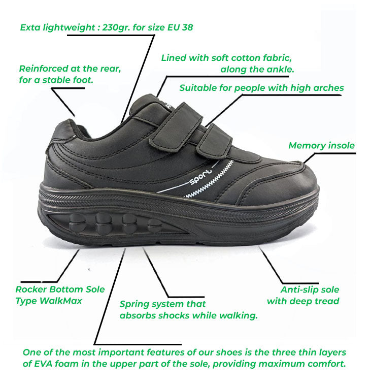 rocker sole shoes apollo medical bw8-3 features