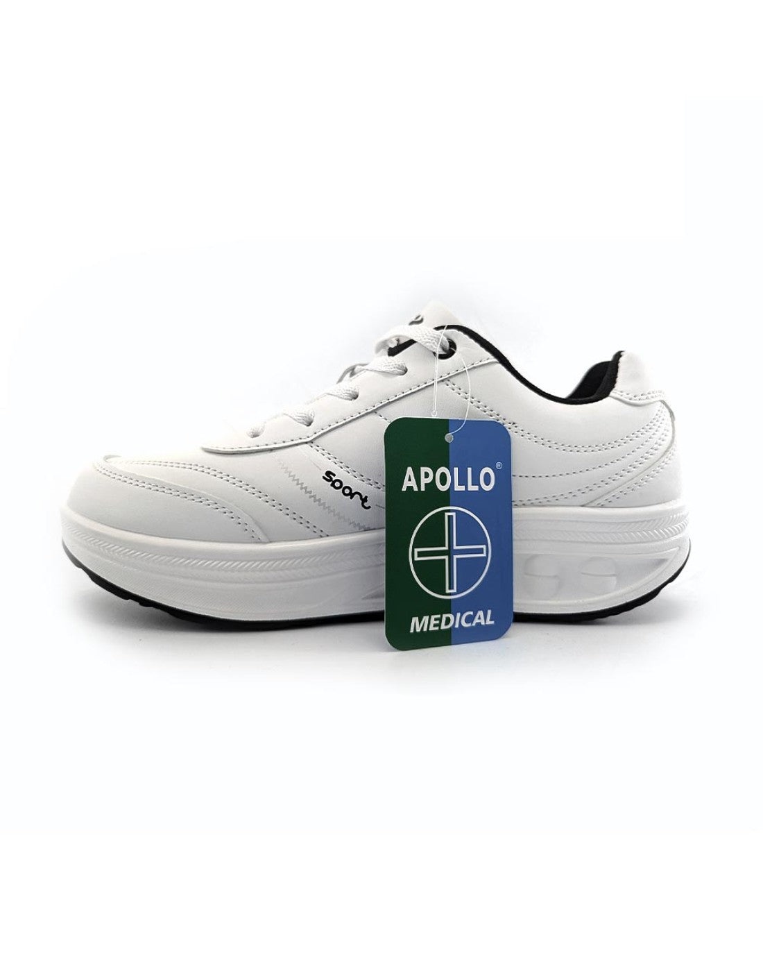 Rocker Sole Shoes Apollo Medical BW8-2 (Type WalkMax)