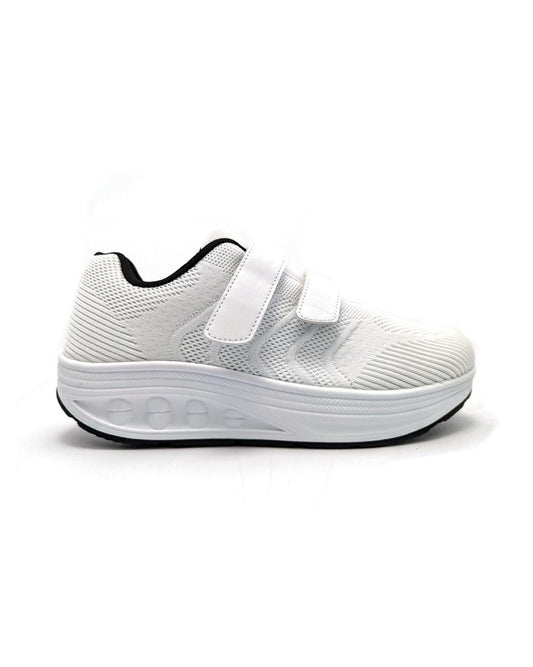 rocker sole shoes apollo medical b903-8 white color right side (Type WalkMax)